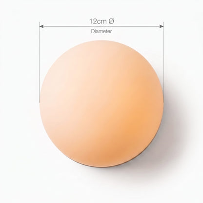 Ball Wall Light for Hallway, Frosted Glass Sphere Wall Sconce, for Bedroom and Living Room, Wall Light